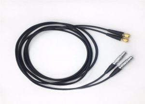 cabo coaxial duplo lemo 00-microdot para ultrassom industrial