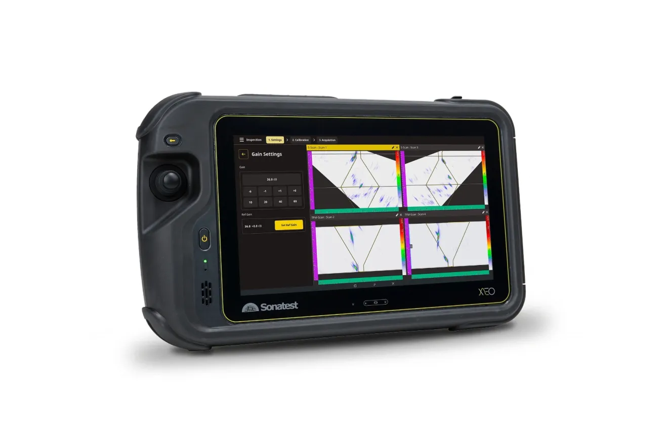 XEO Detector de Falhas Por Ultrassom Phased Array Sonatest